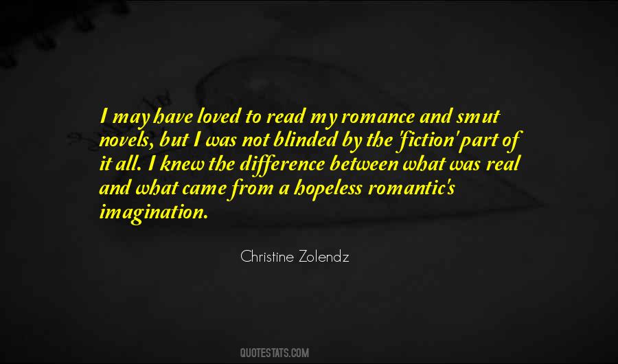Romantic Fiction Quotes #305019