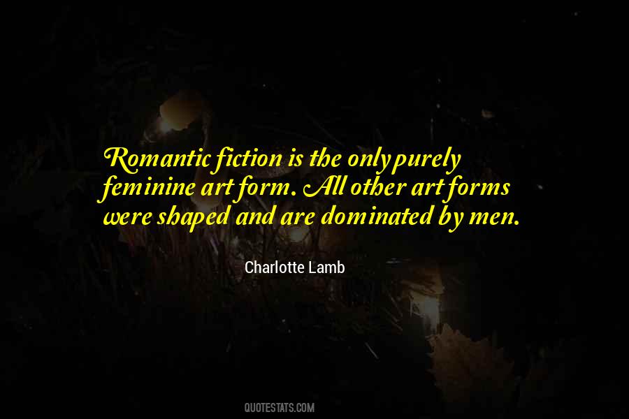 Romantic Fiction Quotes #312125