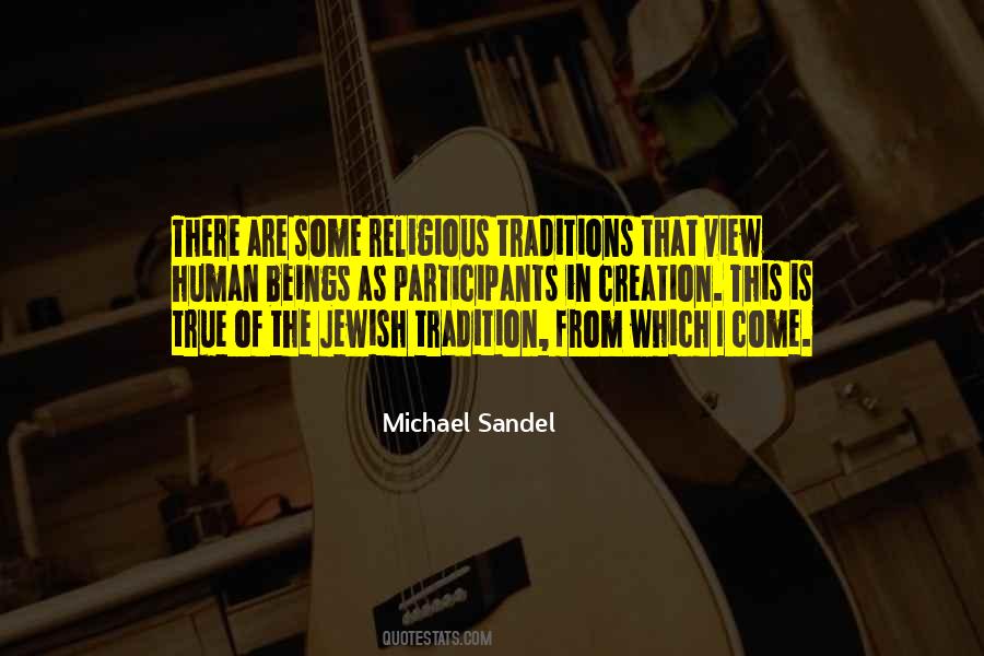 Jewish Tradition Quotes #1054224