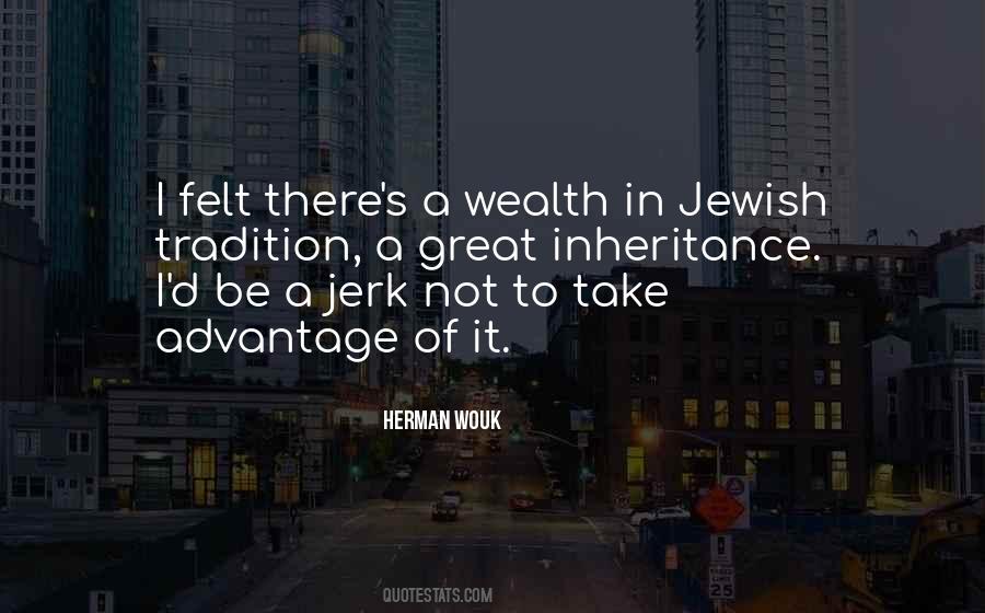 Jewish Tradition Quotes #1868083