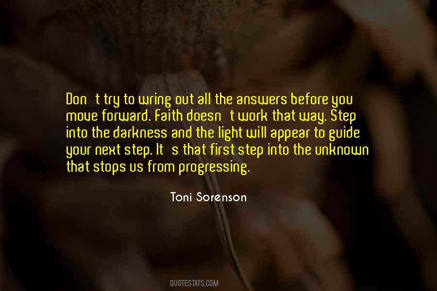 Quotes About Into The Darkness #1747708