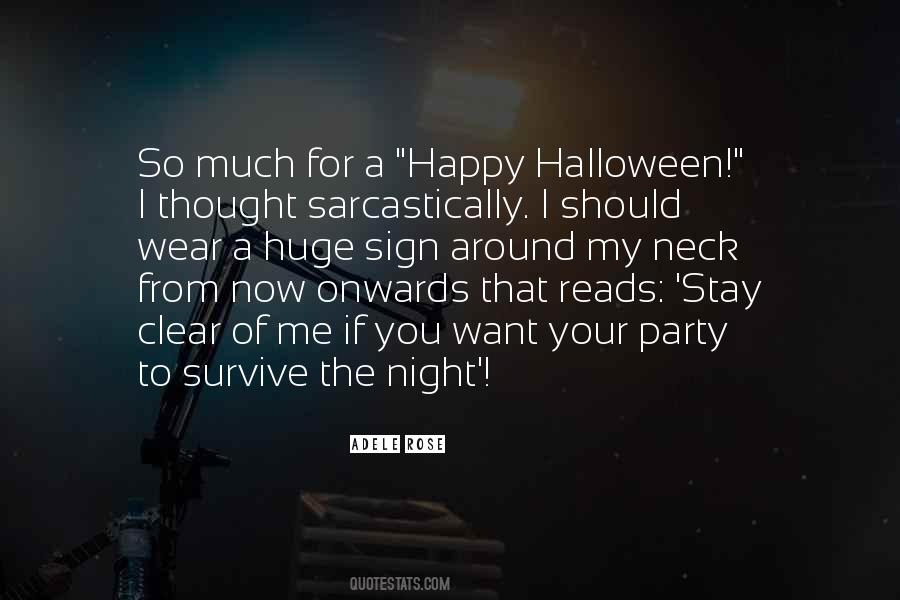 Quotes About Halloween Party #205181