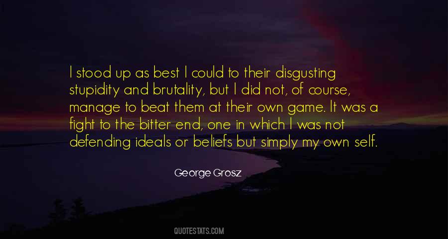 Quotes About Fight To The End #250225