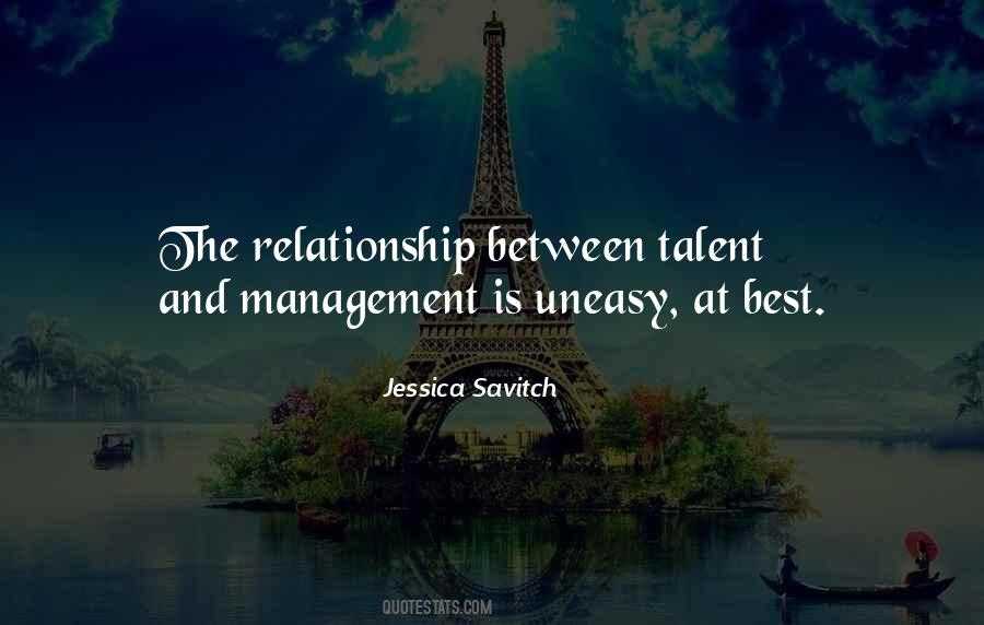 Quotes About Relationship Management #1786881