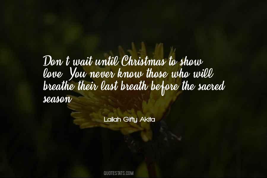 Quotes About Before Christmas #1126445