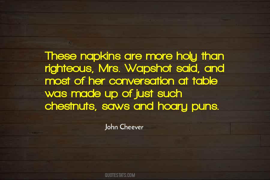 Quotes About Napkins #858688