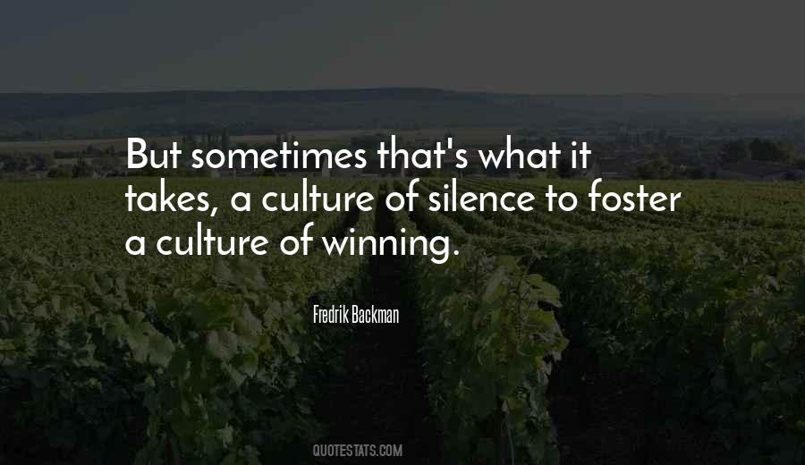 A Winning Culture Quotes #1113655