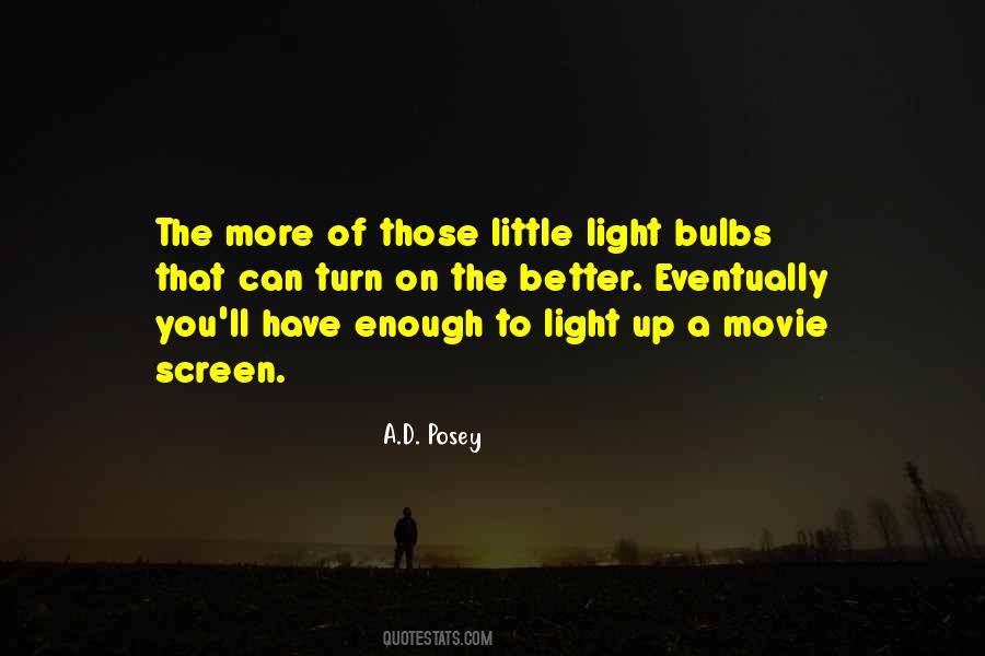 Quotes About Light Bulbs #166730