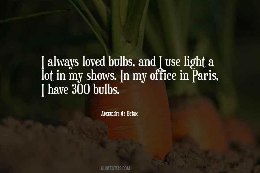 Quotes About Light Bulbs #617045