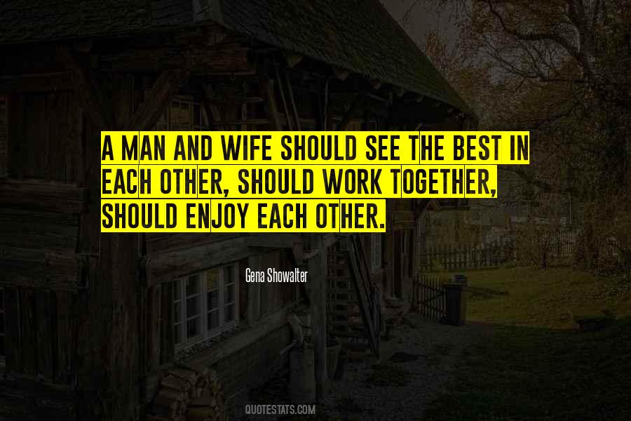 Quotes About Man And Wife #1114715