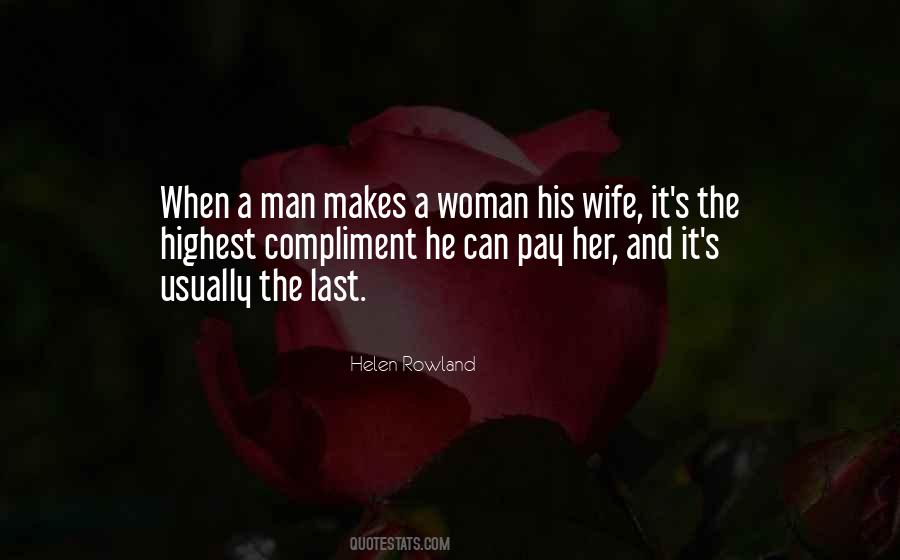 Quotes About Man And Wife #222610