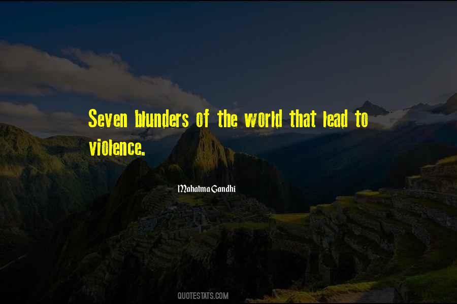 Quotes About Blunders #193058