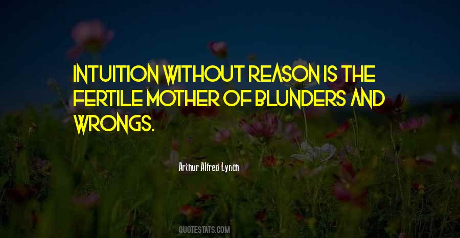 Quotes About Blunders #31124