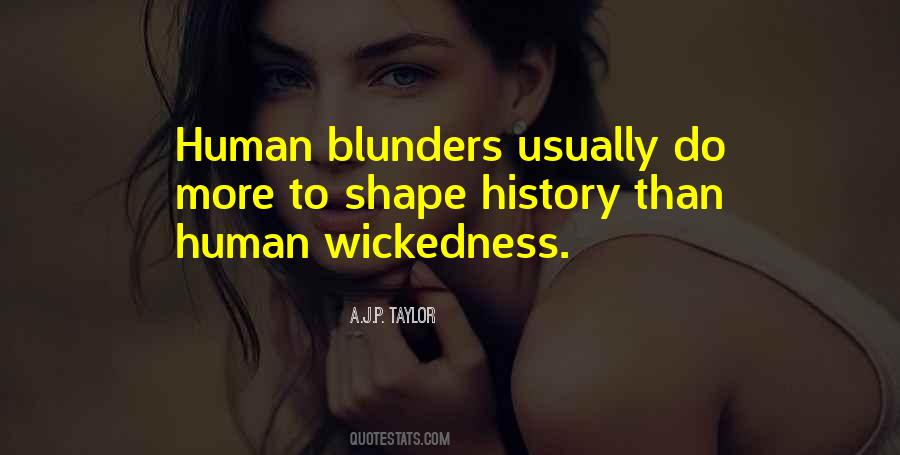 Quotes About Blunders #971930