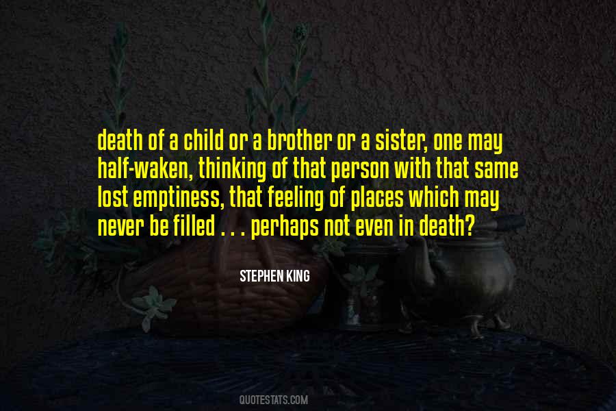 Quotes About A Brother's Death #793662