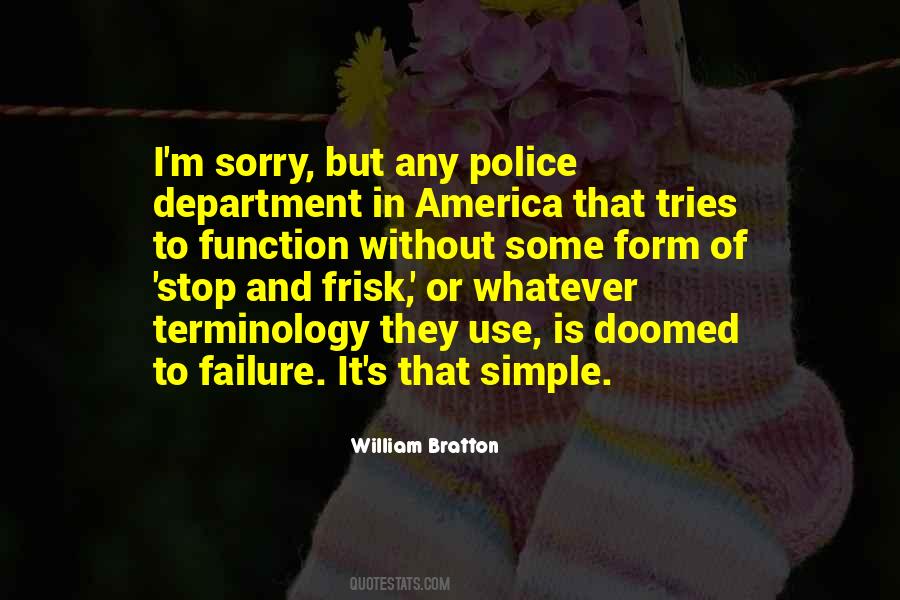 Quotes About Police Department #1587396