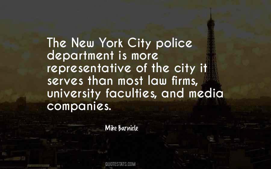 Quotes About Police Department #192527