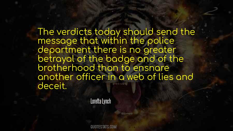 Quotes About Police Department #510824