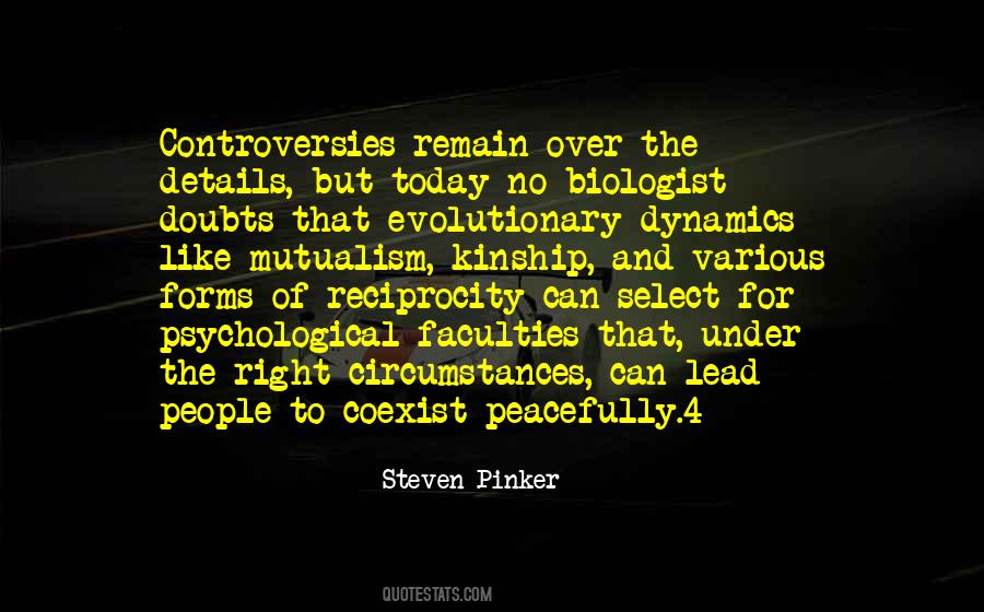 Quotes About Mutualism #1625046