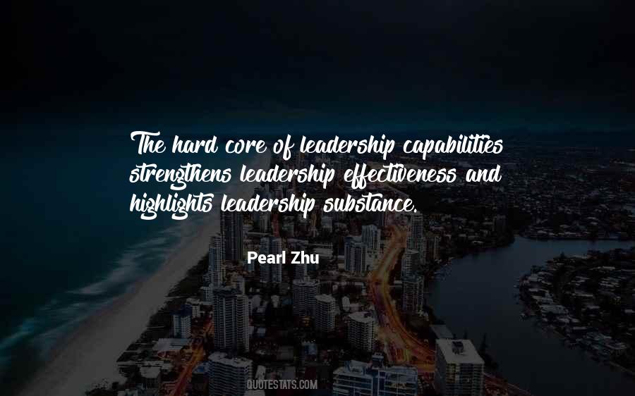 Quotes About Leadership Effectiveness #1410512