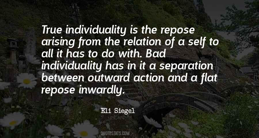 Relation Between I And My Quotes #94976