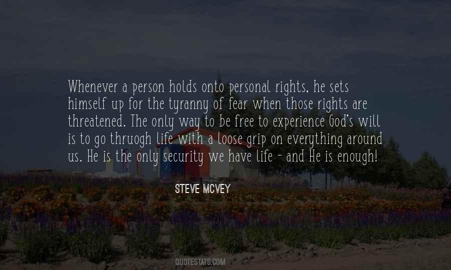 Personal Rights Quotes #458602