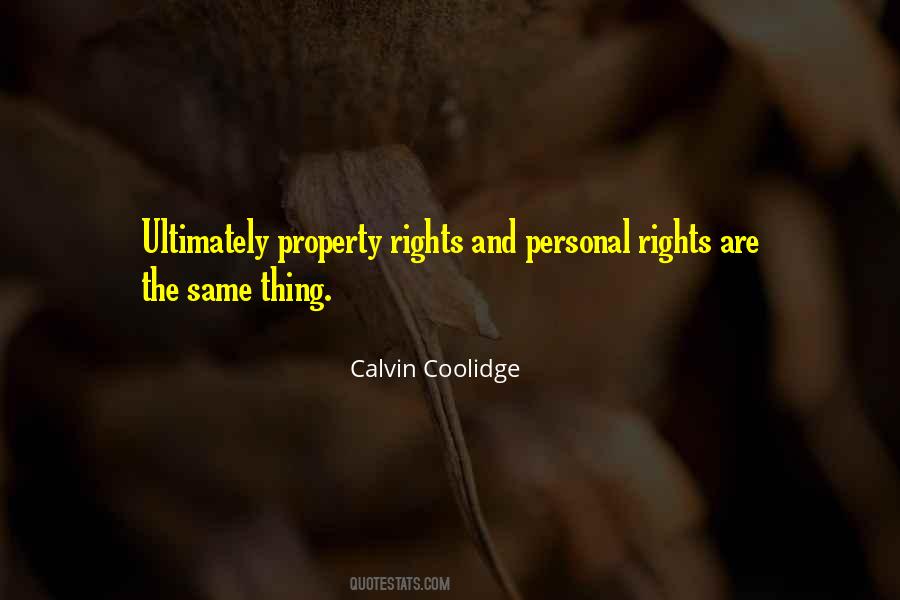 Personal Rights Quotes #502015