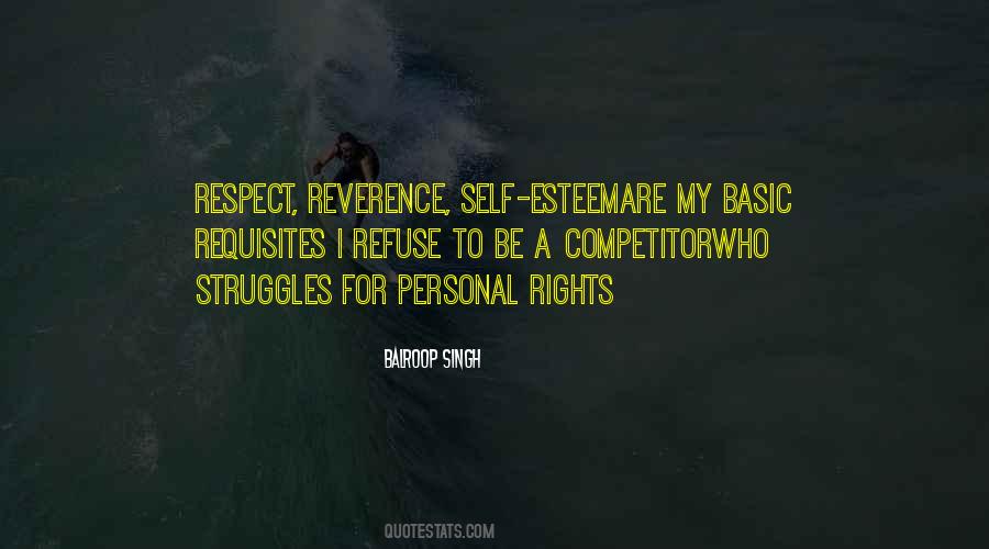 Personal Rights Quotes #55047