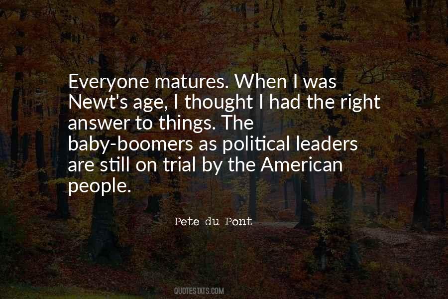 Quotes About Boomers #1017368