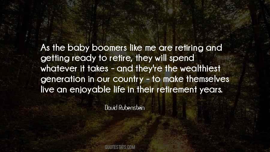 Quotes About Boomers #1366268