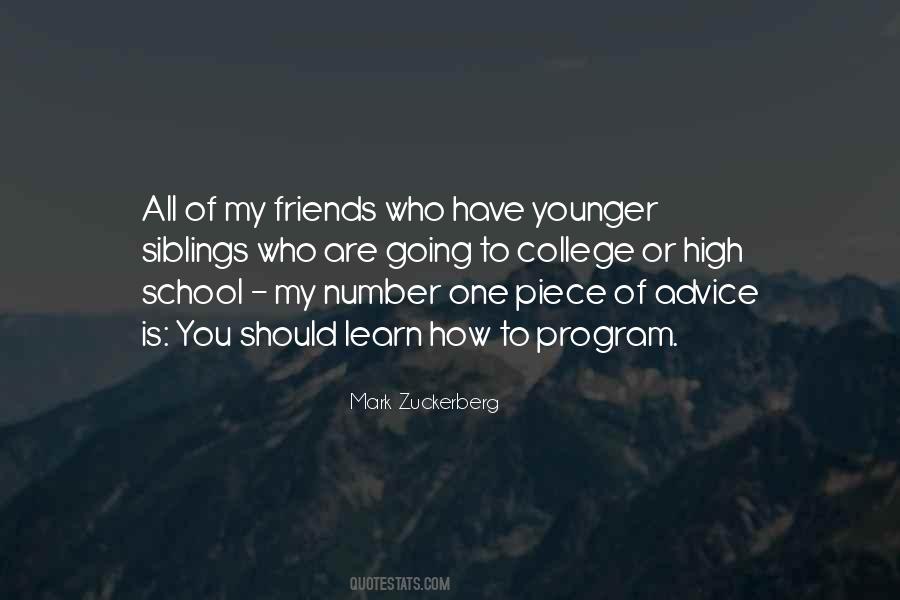 Quotes About High School Friends #859503