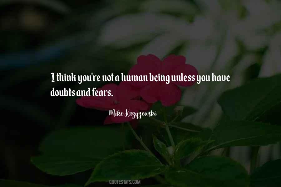 Quotes About Doubts And Fears #1401303
