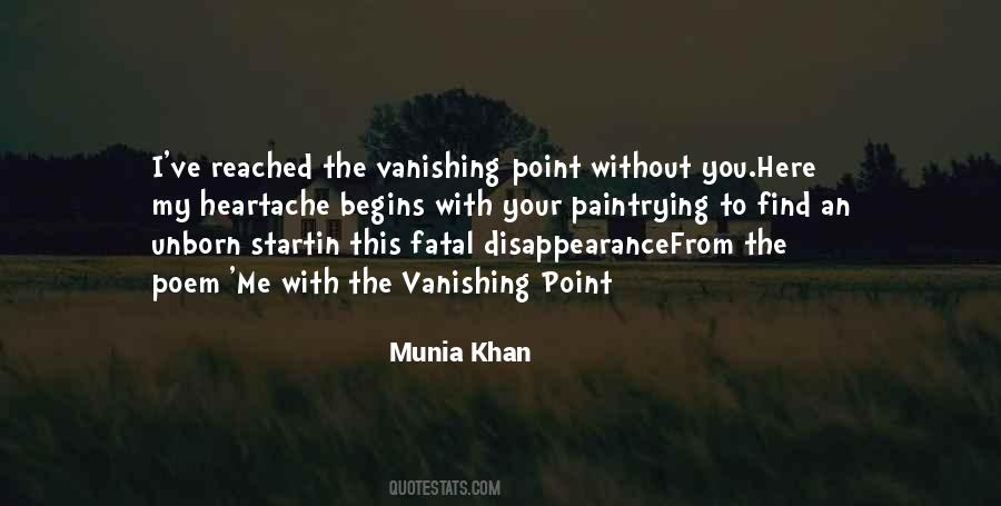 Quotes About Disappearance #1063409