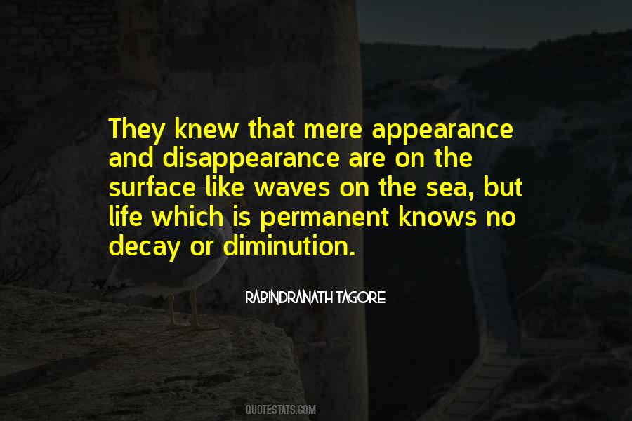 Quotes About Disappearance #34624