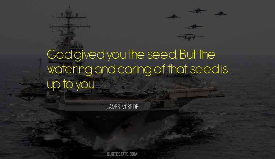 Good Seed Quotes #607779