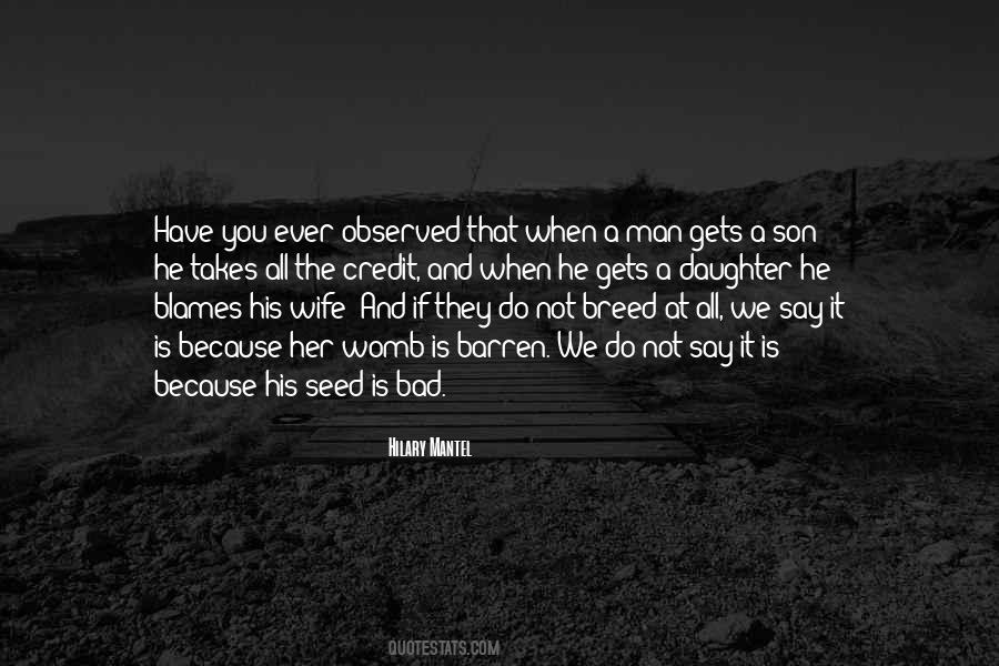 Quotes About Wife And Son #505552