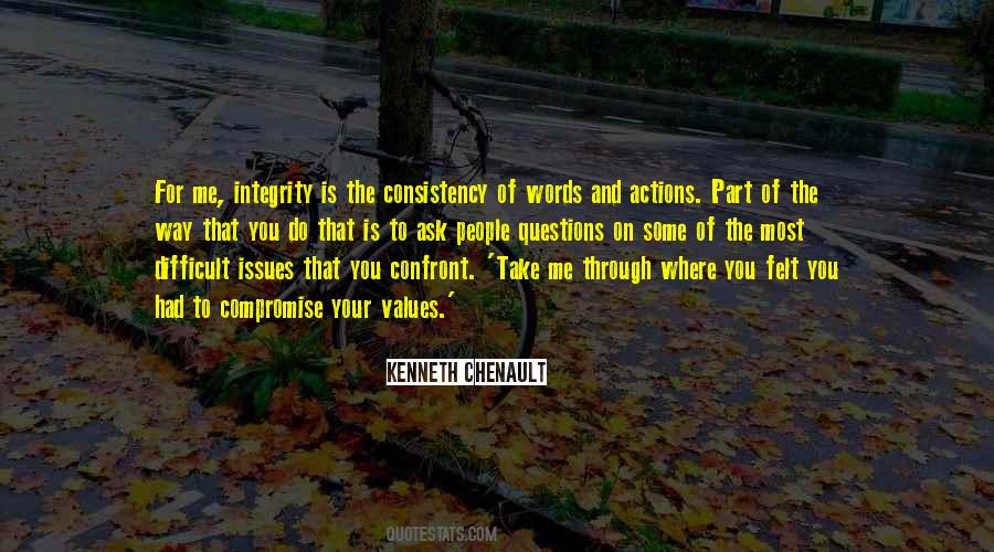 Quotes About Values And Actions #1258585