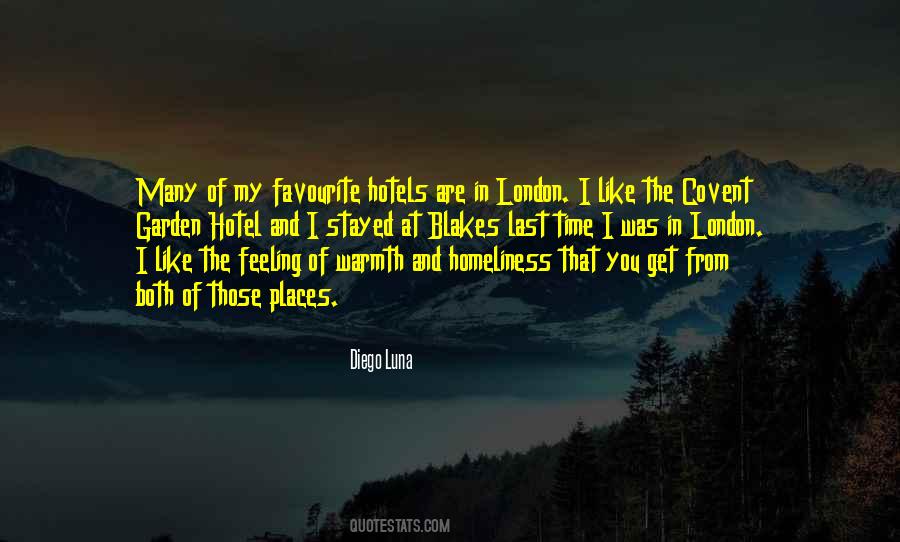 Quotes About Favourite Places #82727