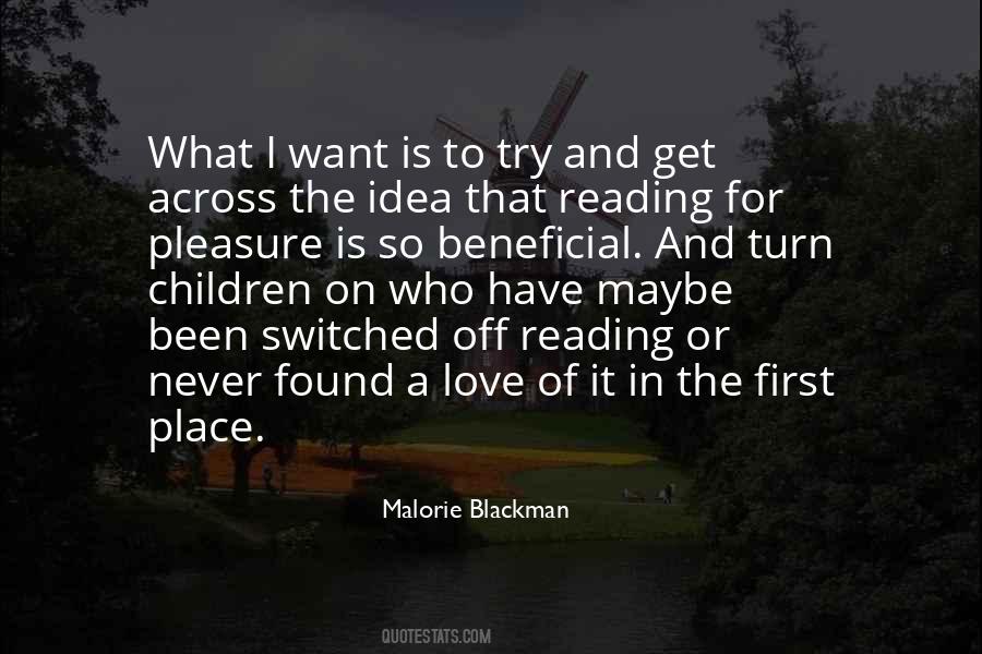 Quotes About Reading For Pleasure #344023