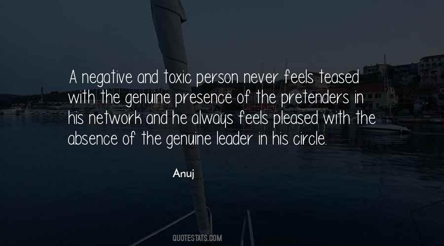 A Toxic Person Quotes #544627 A Toxic Person Quotes #544627
