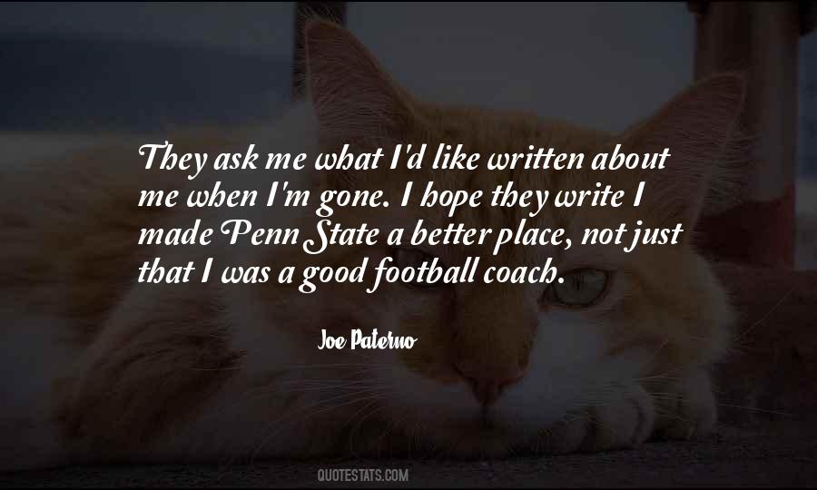 Quotes About Penn State #899166