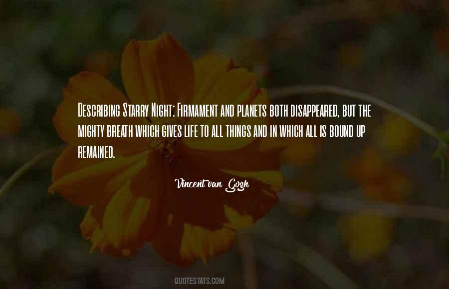 Quotes About Firmament #1583900