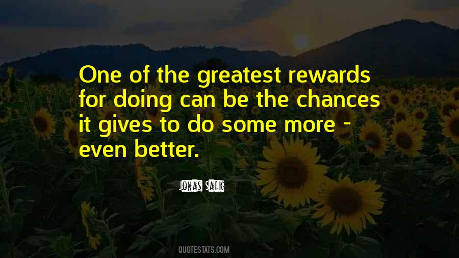Quotes About Giving Rewards #1252422