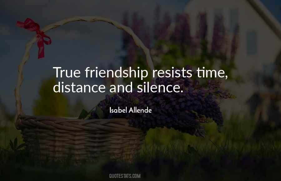 Quotes About Silence And Distance #1722295