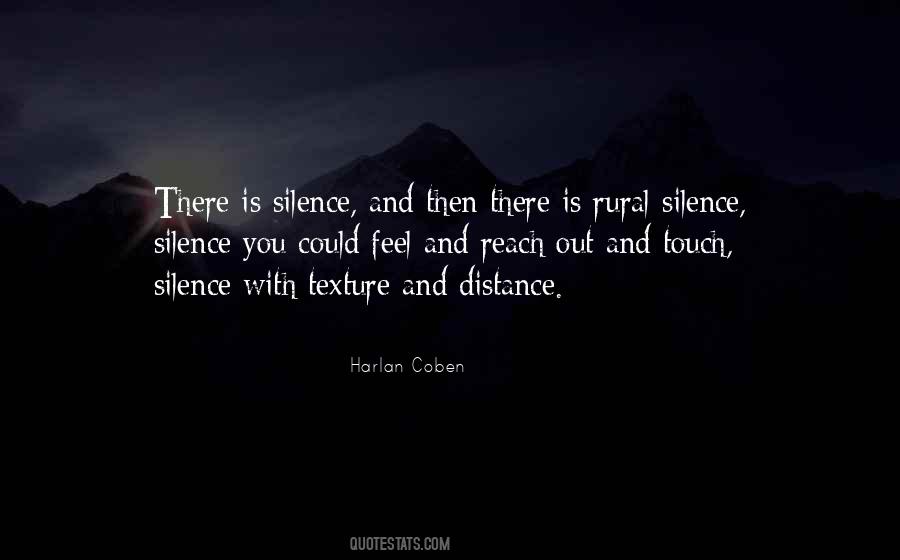 Quotes About Silence And Distance #673317