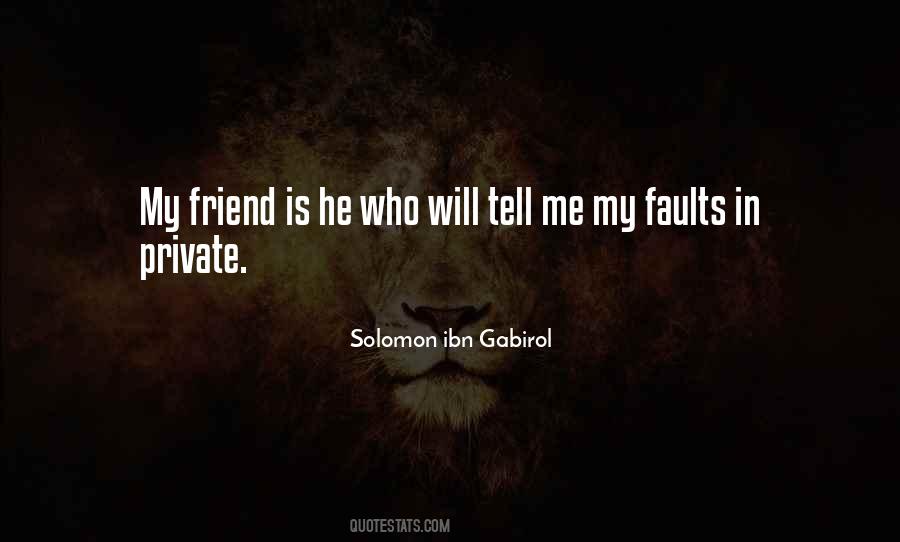 Quotes About My Faults #1071882