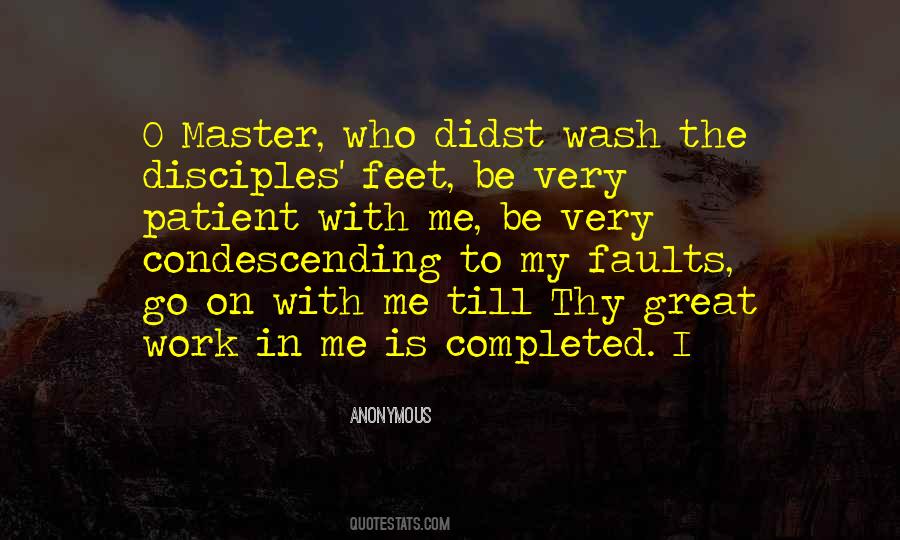 Quotes About My Faults #1438747