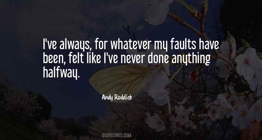 Quotes About My Faults #160186
