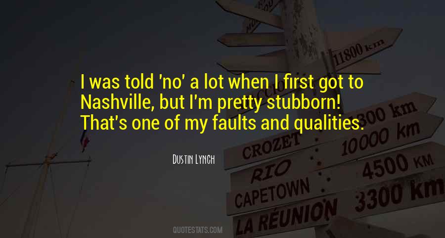 Quotes About My Faults #310279