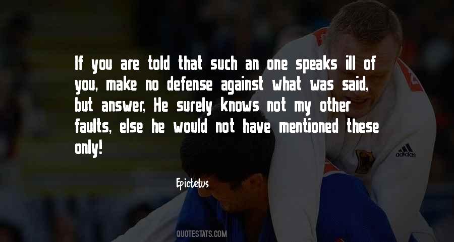 Quotes About My Faults #663576